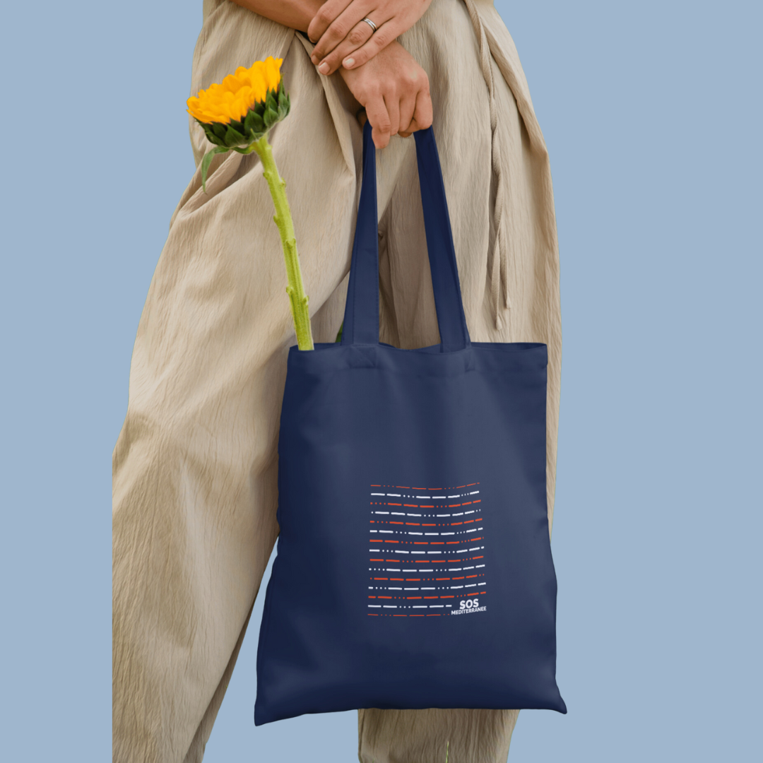 Shopper #iorispondo, dettaglio, SOS MEDITERRANEE