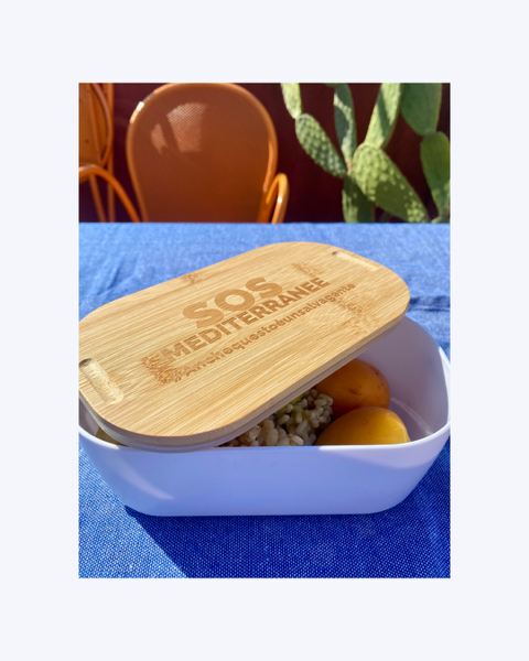 Lunch Box SOS, dettaglio, SOS MEDITERRANEE