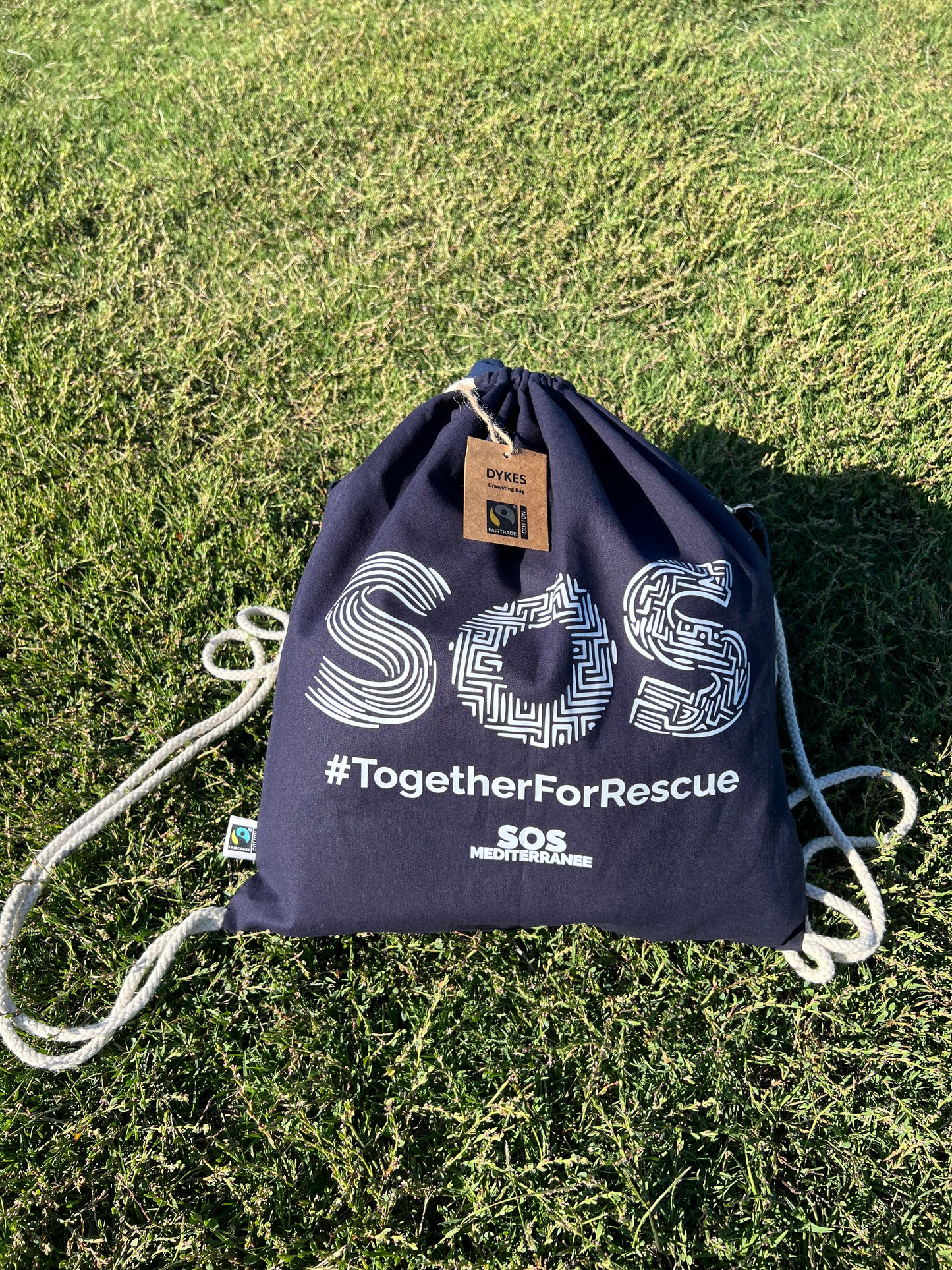 Sacca #TogetherForRescue, dettaglio, SOS MEDITERRANEE