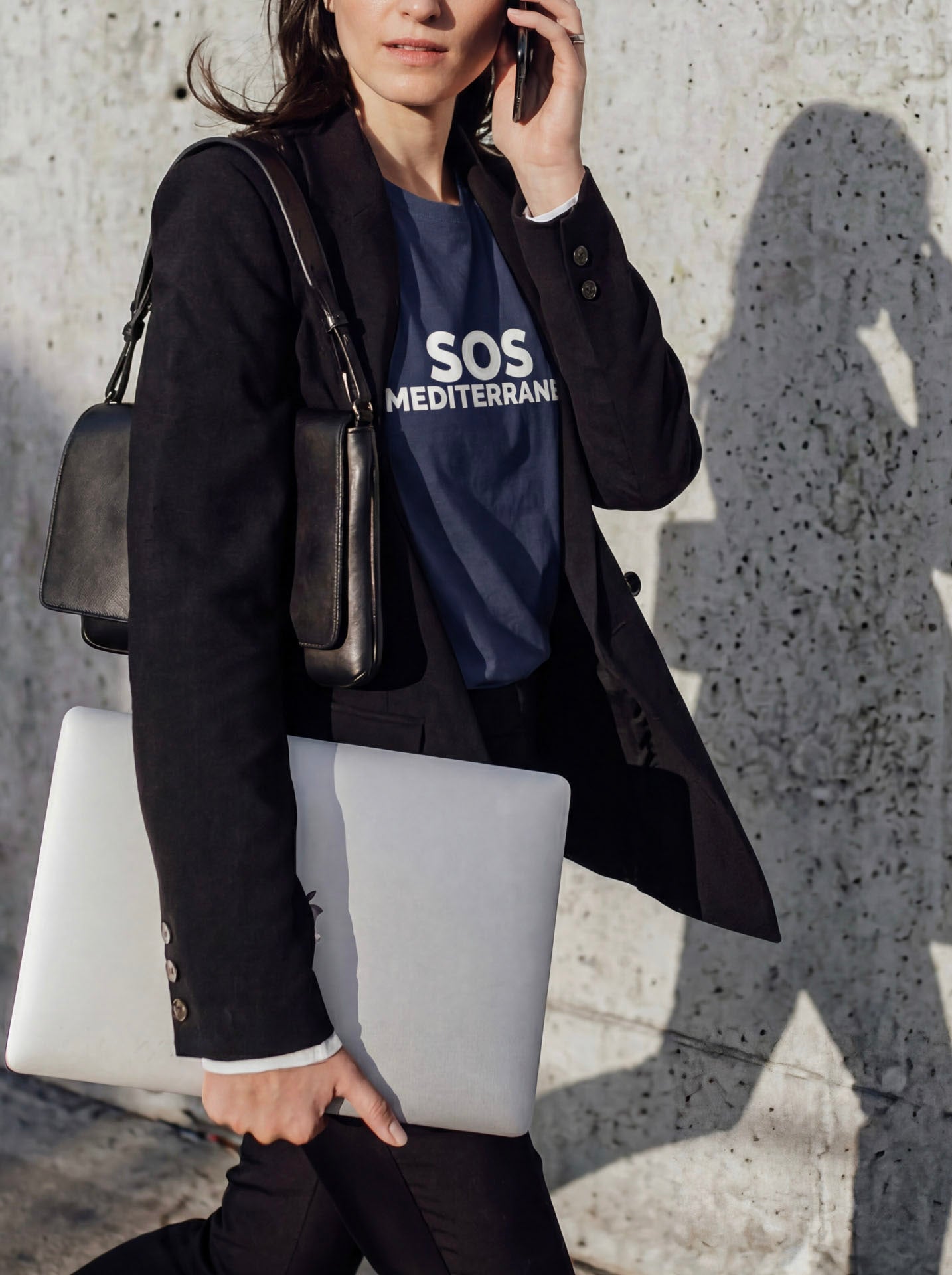 T-shirt ufficiale SOS MEDITERRANEE, dettaglio 1
