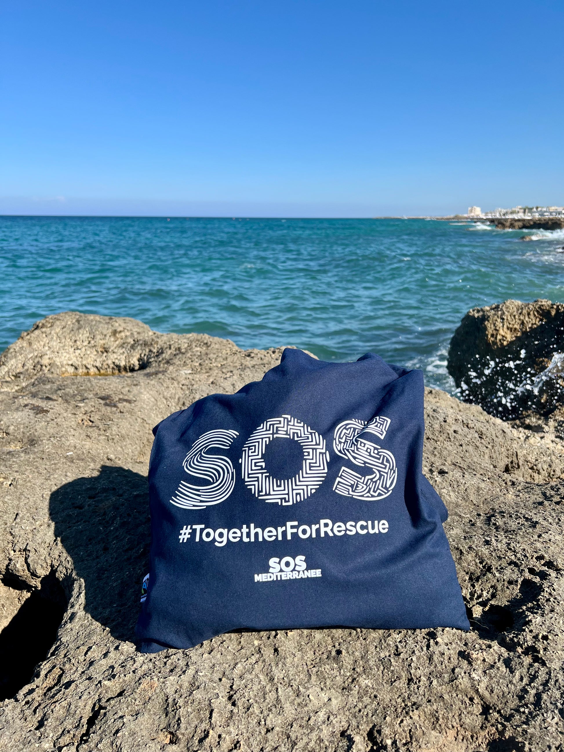 Shopper #TogetherForRescue, dettaglio 2, SOS MEDITERRANEE