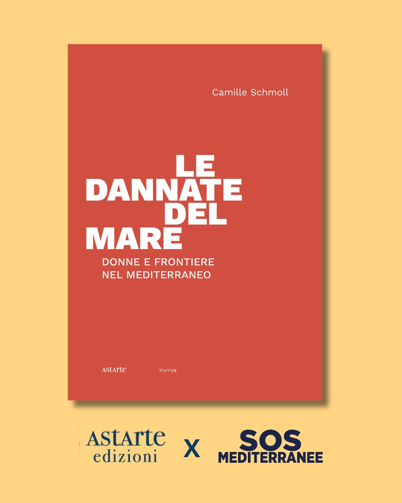 Copertina del libro Le dannate del mare, SOS MEDITERRANEE
