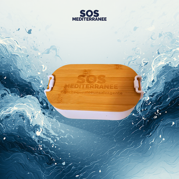 Lunch box SOS Anche questo è un salvagente, SOS MEDITERRANEE