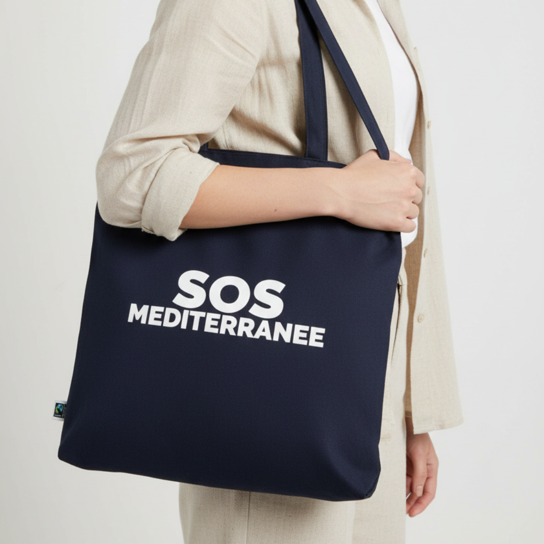 Shopper ufficiale SOS MEDITERRANEE, dettaglio 1