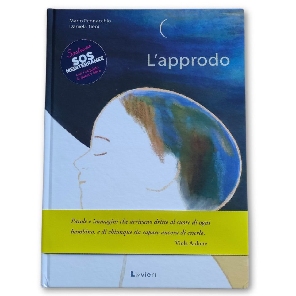 Copertina del libro L'approdo, SOS MEDITERRANEE